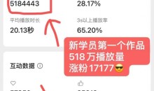 外面卖998的AI短视频教辅资料带货,抖音跟视频号都可以做,快速起号(素材+课程)