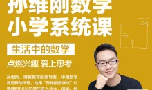 孙维刚小学数学系统课
