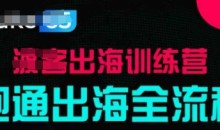 出海训练营基础课,跑通出海全流程,实战案例拆解