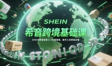 希音跨境基础课,SHEIN希音卖家入门实操指南,新手入坑希音必看
