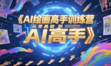 AI绘画高手训练营,从零基础到AI高手