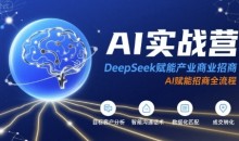 AI实战营:DeepSeek赋能产业商业招商,AI赋能招商全流程