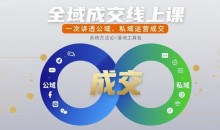 玲玉老师全域成交线上课,一次讲透公域、私域运营成交
