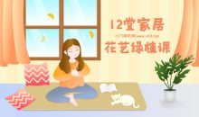 12堂家居花艺绿植课，住出好心情