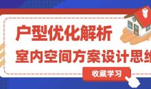 室内空间方案设计及户型优化