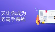 21天让你成为财务高手课程
