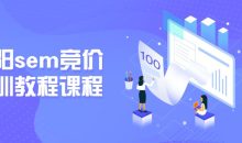 赵阳sem竞价培训教程课程
