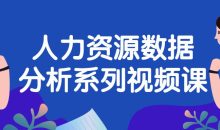 人力资源数据分析系列视频课