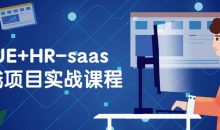 VUE+HR-saas全栈项目实战课程