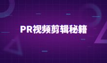 PR视频剪辑通关秘籍案例讲解