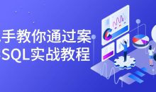 手把手教你通过案例学SQL实战教程