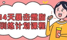 14天暴击燃脂训练计划课程