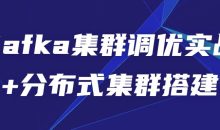 Kafka集群调优实战+分布式集群搭建