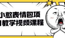 小憨表情包项目教学视频课程
