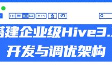 搭建企业级Hive3.X开发与调优架构