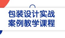 包装设计实战案例教学课程