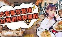 六套餐饮营销管理特训视频课程