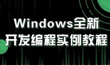 Windows全新开发编程实例教程