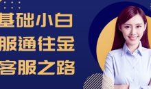 0基础小白客服通往金牌客服之路