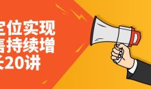 用定位实现销售持续增长20讲