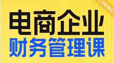 电商企业财务管理线上课,为电商企业规划财税