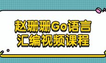 赵珊珊Go语言汇编视频课程