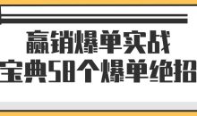 赢销爆单实战宝典58个爆单绝招