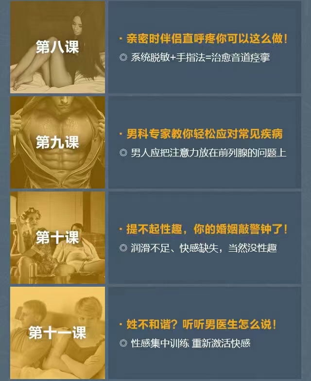 马晓年教授用12堂课掌握男性健康 让你重燃自信