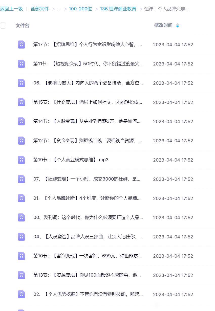 恒洋:口才人脉社群 3大课程教学好口才