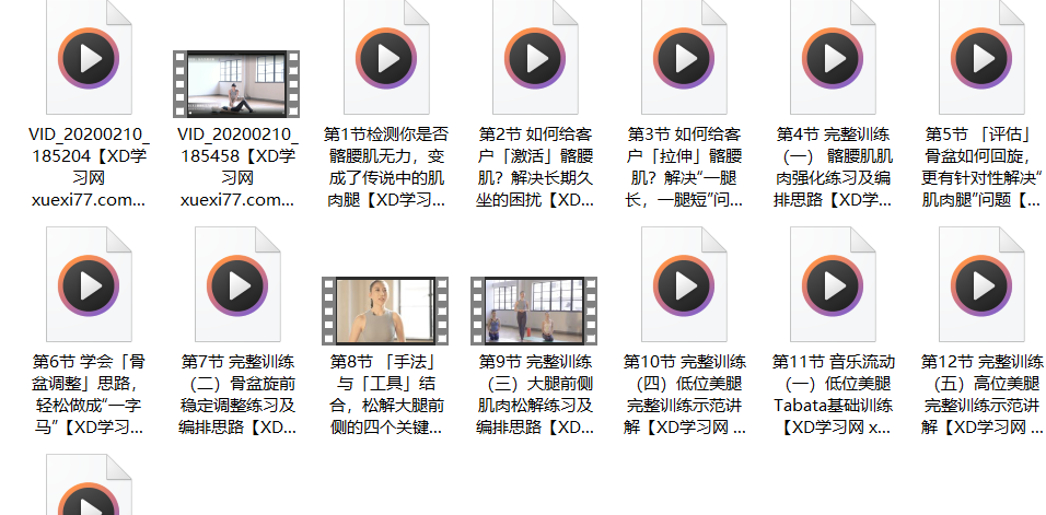 孙晶维密体雕14天家庭陪训营-极速瘦腿