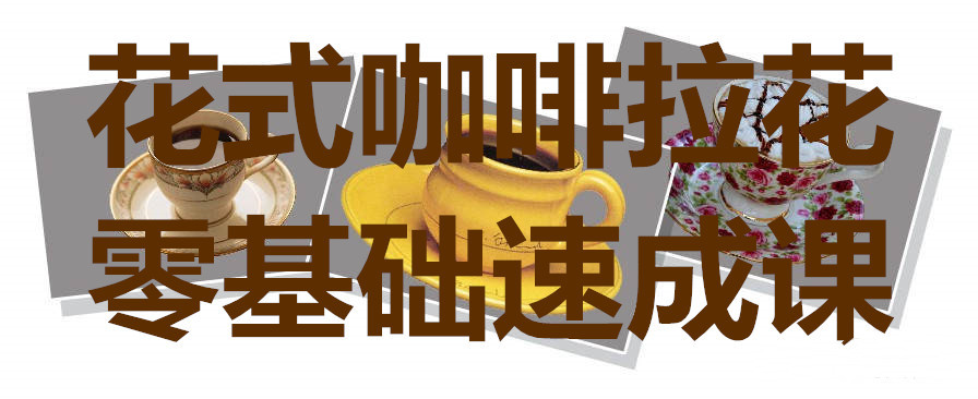 花式咖啡拉花零基础速成课