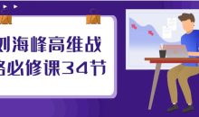 刘海峰高维战略必修课34节