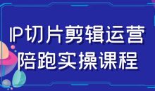 IP切片剪辑运营陪跑实操课程