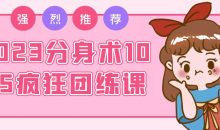 2023分身术10+5疯狂团练课