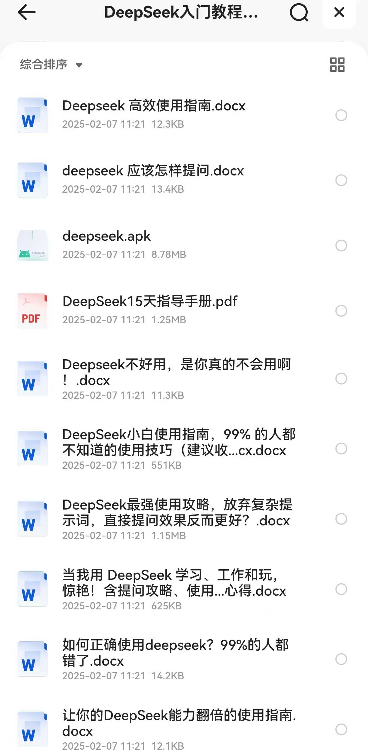 DeepSeek使用指南小白必备 13文档
