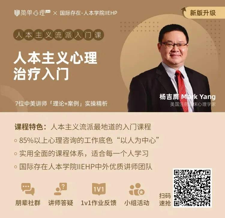 人本主义心理治疗入门课