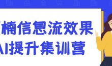 柯楠信息流效果AI提升集训营