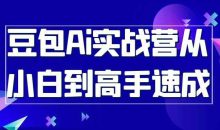 豆包Ai实战营从小白到高手速成