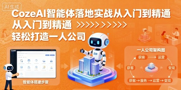张泽CozeAI智能体实战入门到精通课程插图