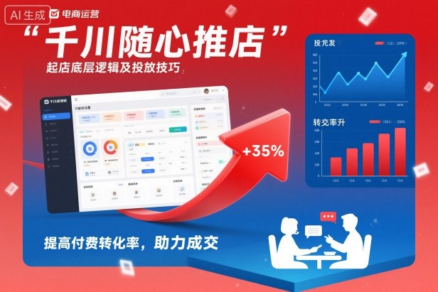千川随心推投放技巧全解析：提升付费转化率，助力电商成交插图