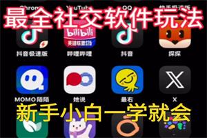 网聊技巧：如何轻松玩转社交软件，把妹聊天实战课程插图