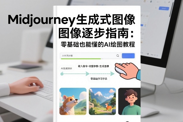 Midjourney AI绘图零基础教程：生成式图像的逐步指南插图