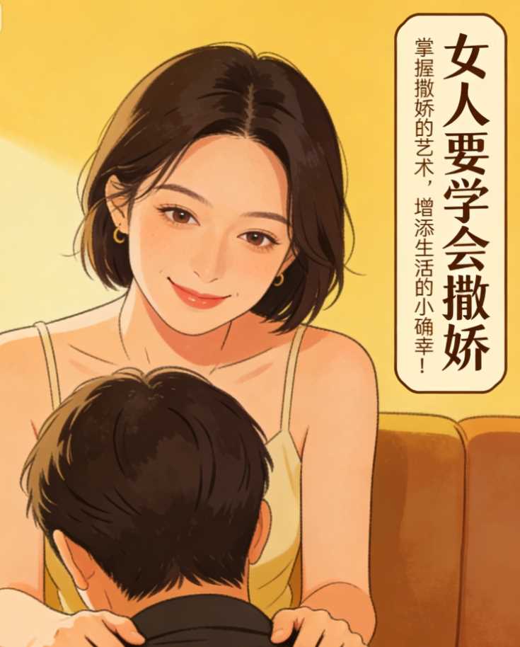 耿爷《女人要学会撒娇》掌握撒娇的艺术，增添生活的幸福