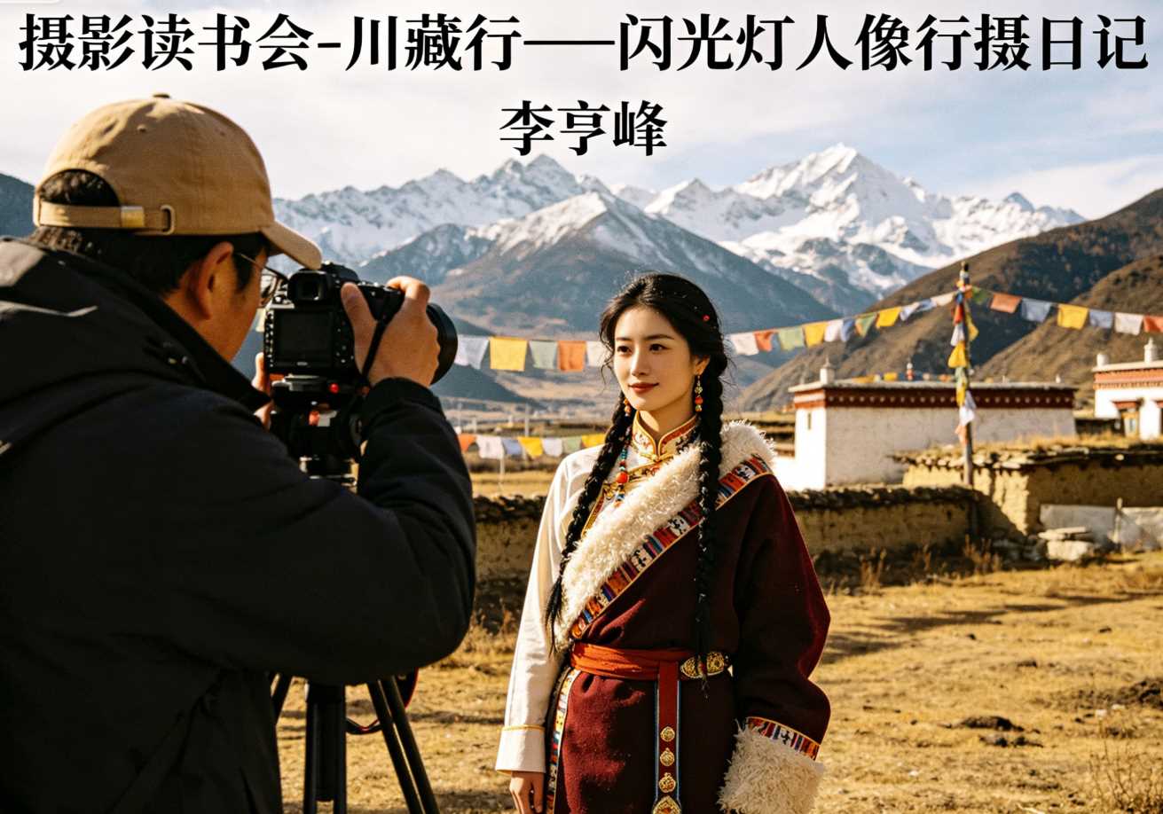 摄影读书会-川藏行—闪光灯人像行摄日记李亨峰