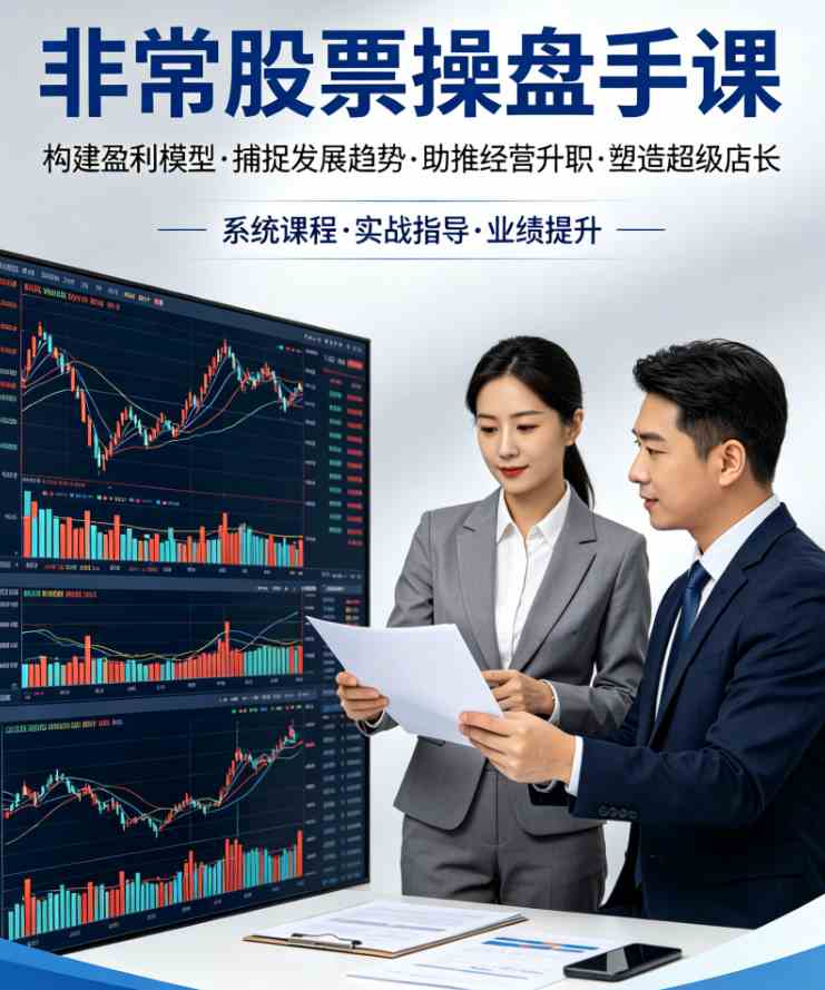 非常股票操盘手课，构建盈利模型找发展趋势，助推经营升职全能型店家，塑造超级店长