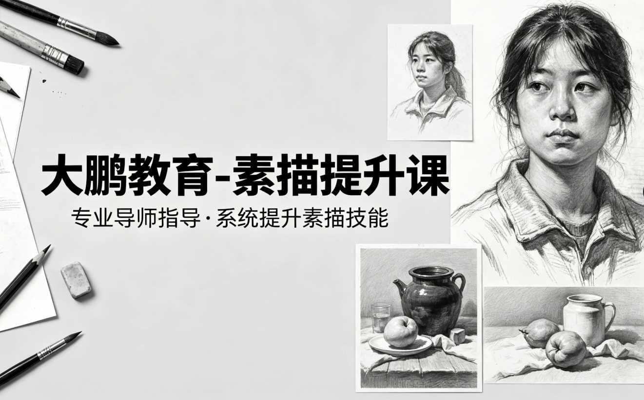 大鹏教育-素描提升课