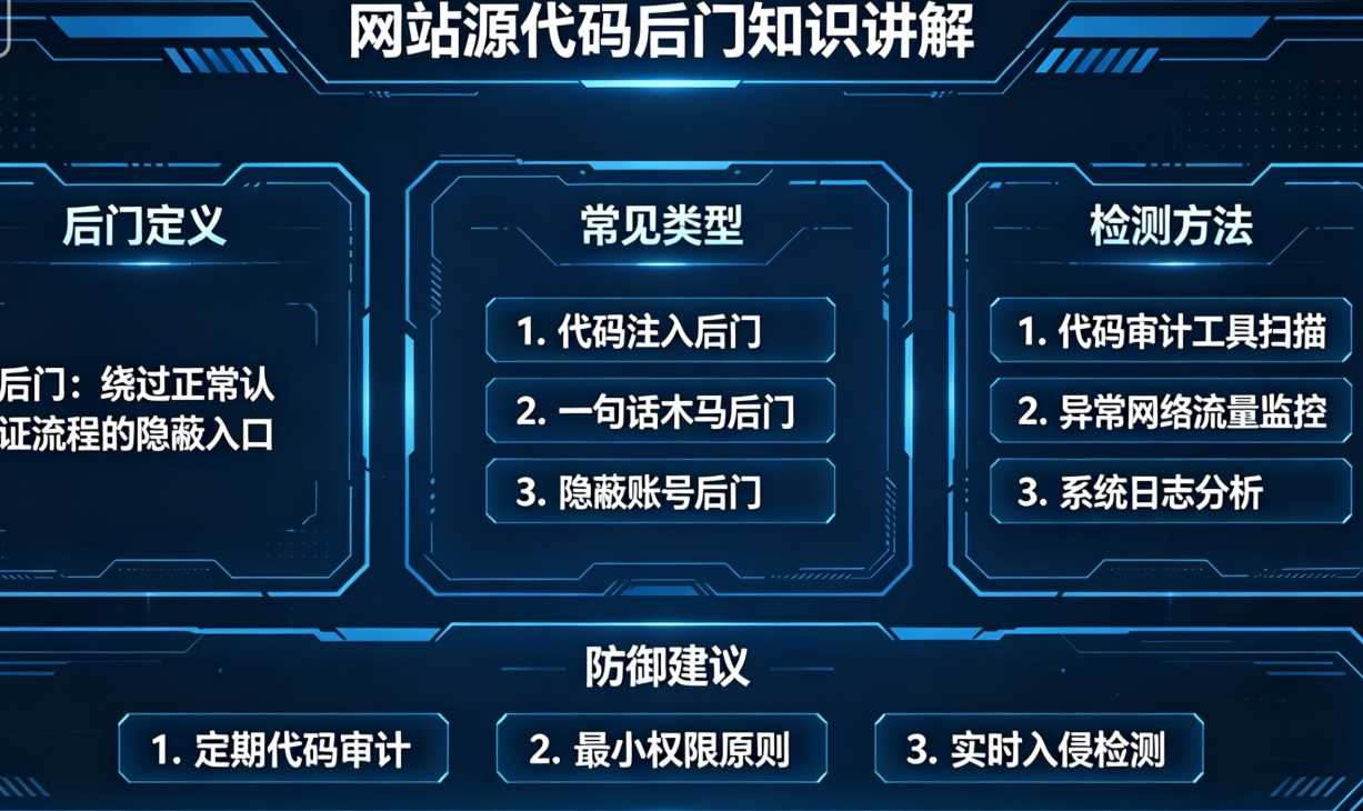 网站源代码后门知识讲解[网络安全与渗透]