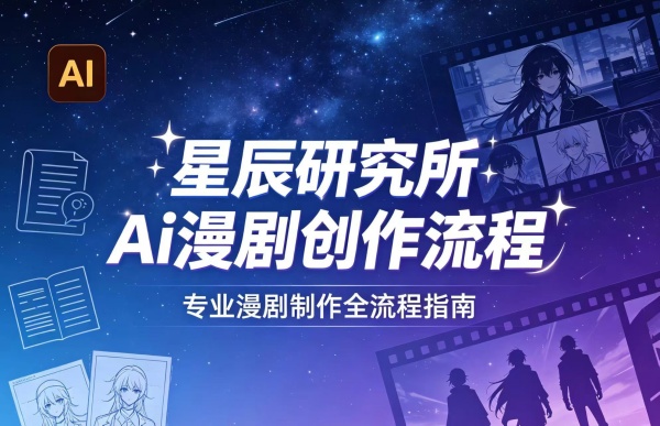 星辰研究所AI漫剧创作流程，专业漫剧制作全流程指南
