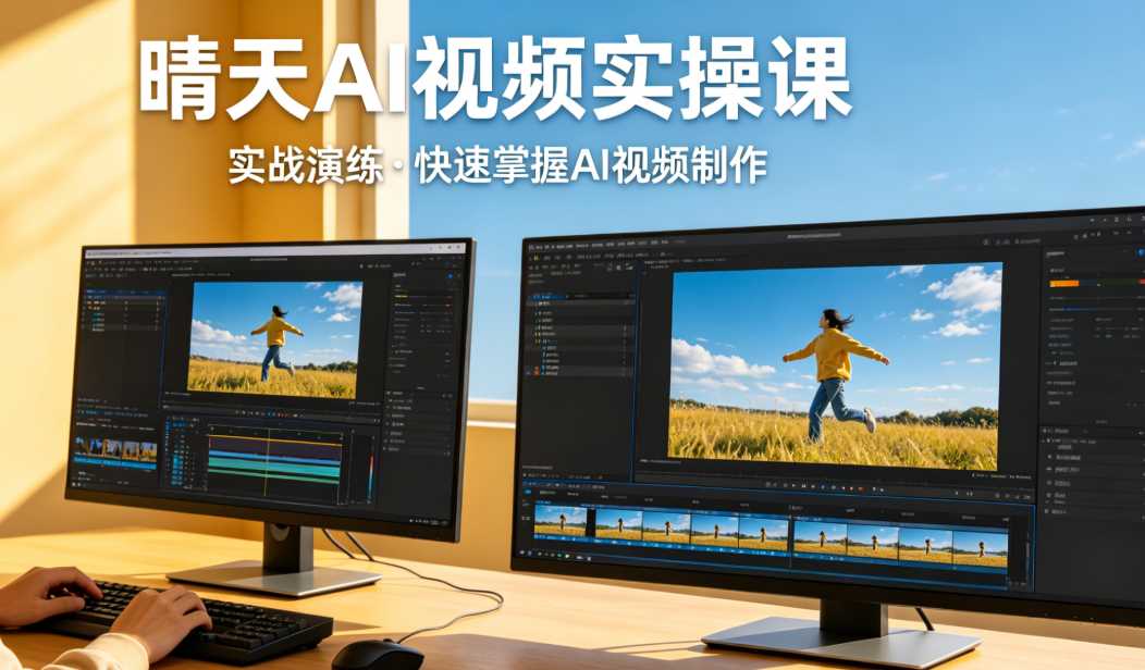 晴天AI视频实操课