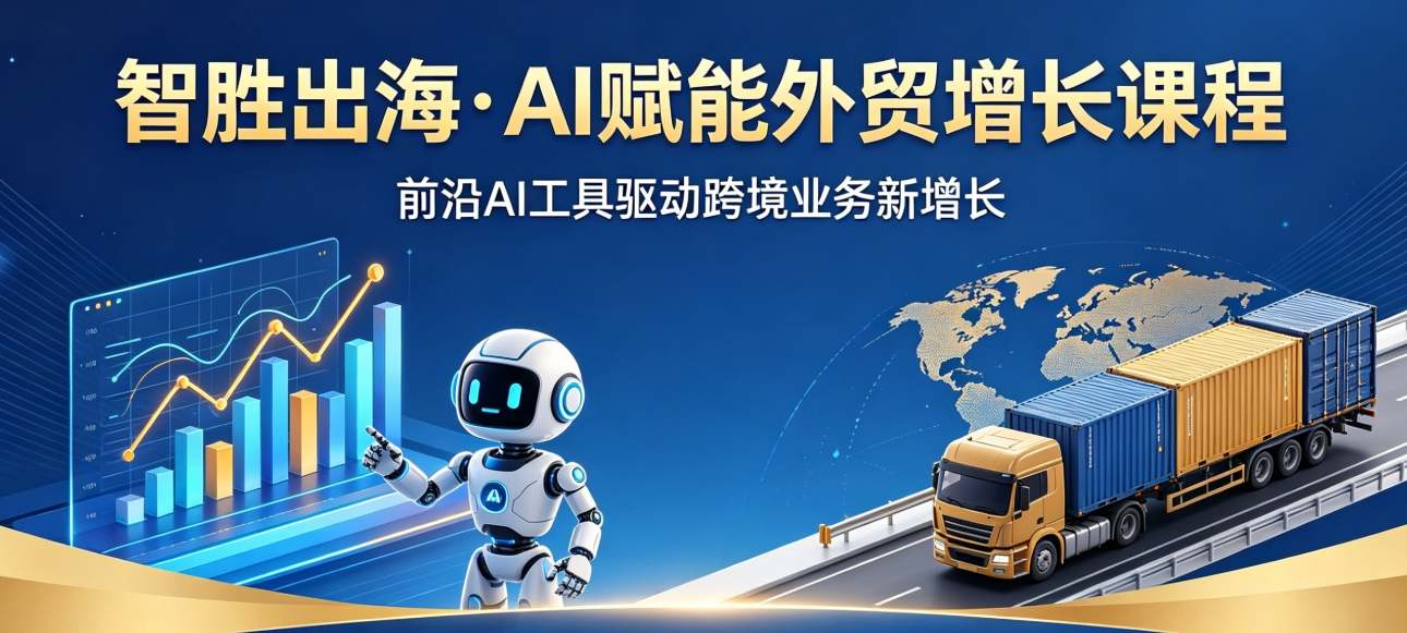 智胜出海·AI赋能外贸增长课程